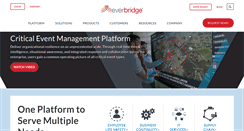 Desktop Screenshot of everbridge.com